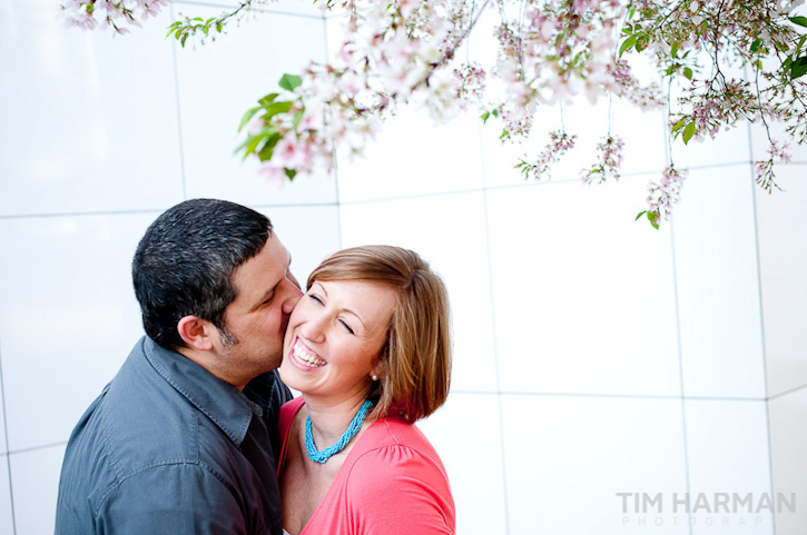 midtown engagement shoot