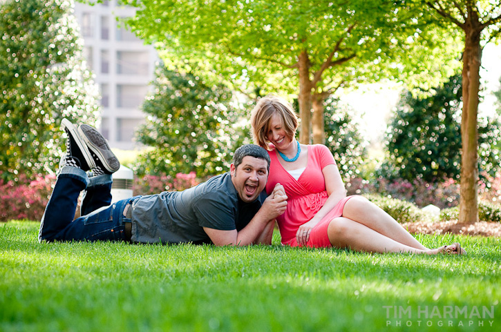 midtown engagement shoot