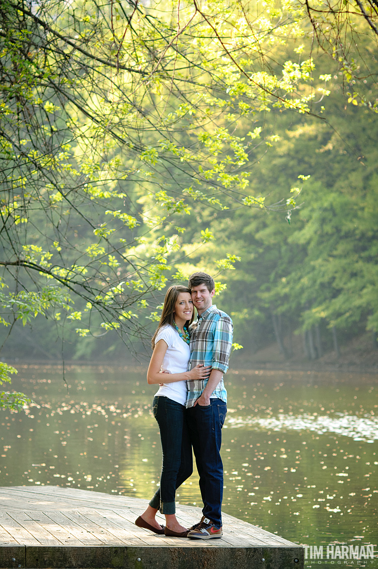 Atlanta engagement shoot in Piedmont Park