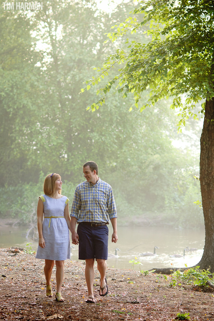 engagement shoot chattahoochee river