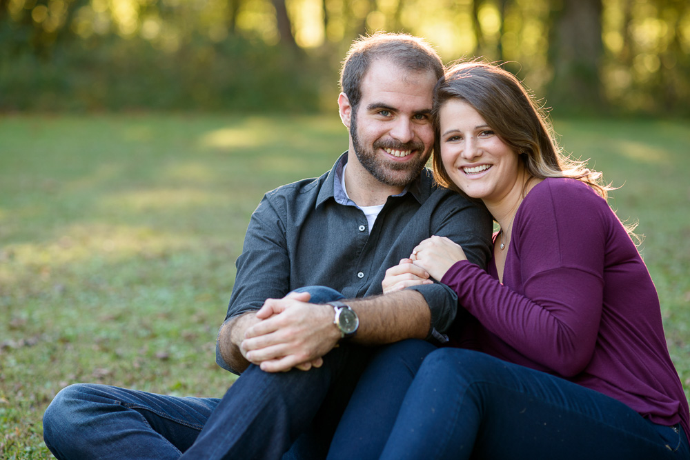 engagement shoot in downtown acworth and acworth beach