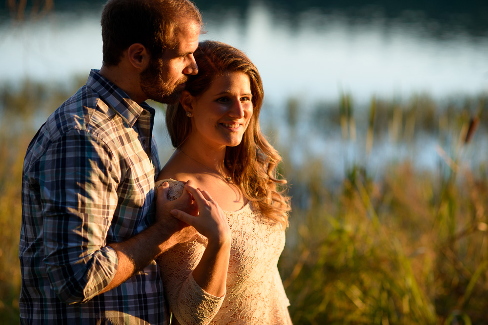 engagement shoot in downtown acworth and acworth beach