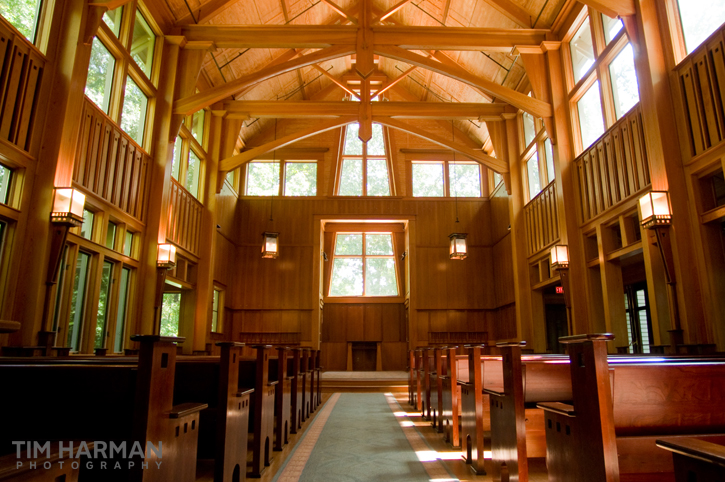 The Day Chapel at the State Botanical Gardens