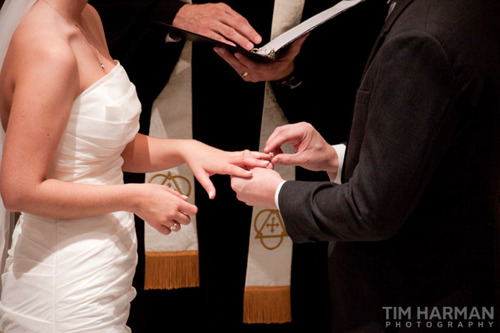 wedding at trinity presbyterian church