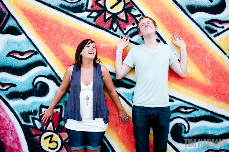 Engagement Shoot in Little Five Points, Freedom Park