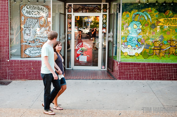 Engagement Shoot in Little Five Points, Freedom Park