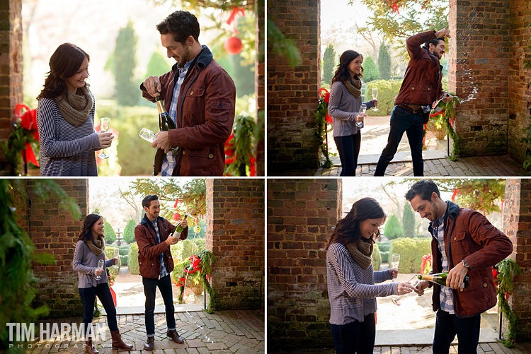 Proposal at Barnsley Gardens