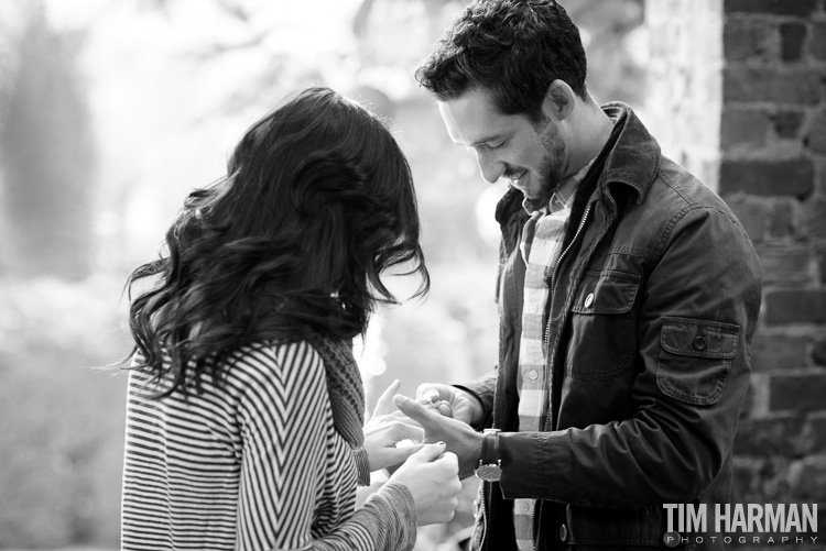 Proposal at Barnsley Gardens