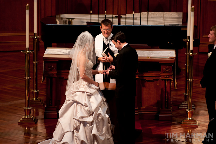 wedding at Peachtree Road United Methodist Church