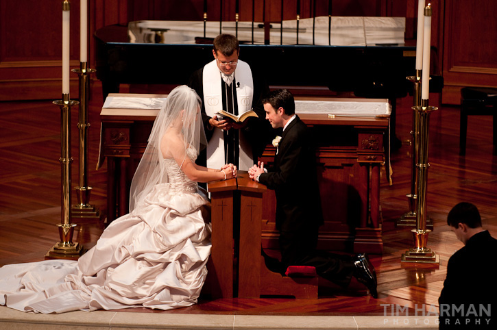 wedding at Peachtree Road United Methodist Church