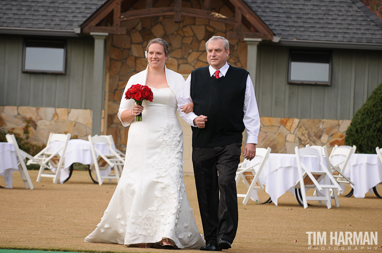 Wedding and Reception at Kingwood Resort in Clayton, GA