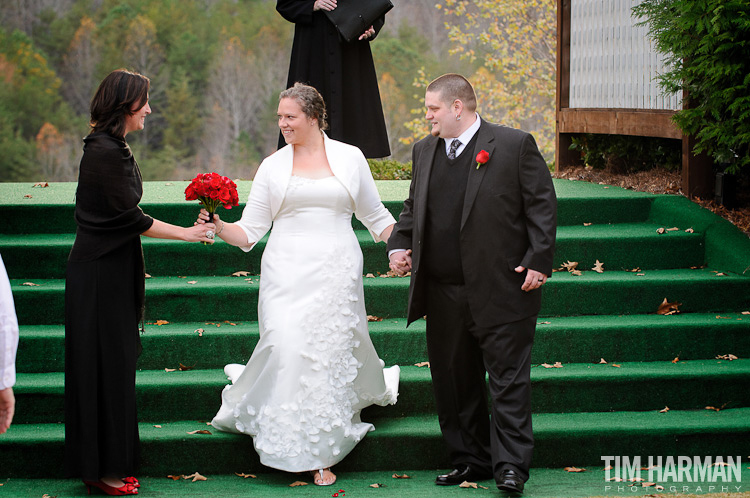 Wedding and Reception at Kingwood Resort in Clayton, GA