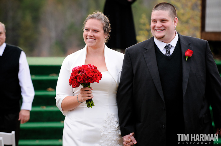 Wedding and Reception at Kingwood Resort in Clayton, GA