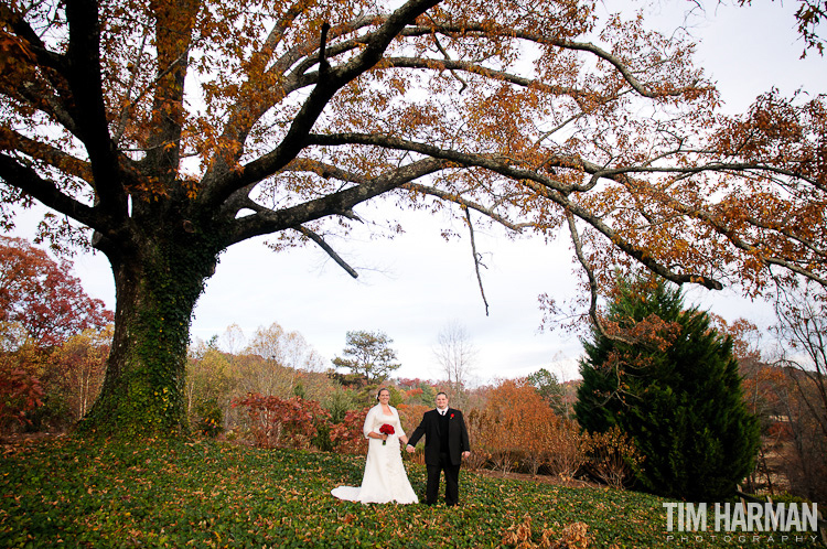 Wedding and Reception at Kingwood Resort in Clayton, GA