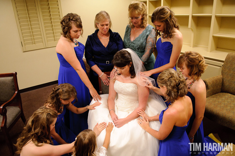 wedding at Midway Presbyterian Church