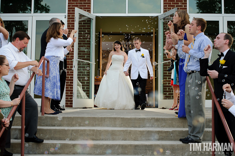 wedding at Midway Presbyterian Church