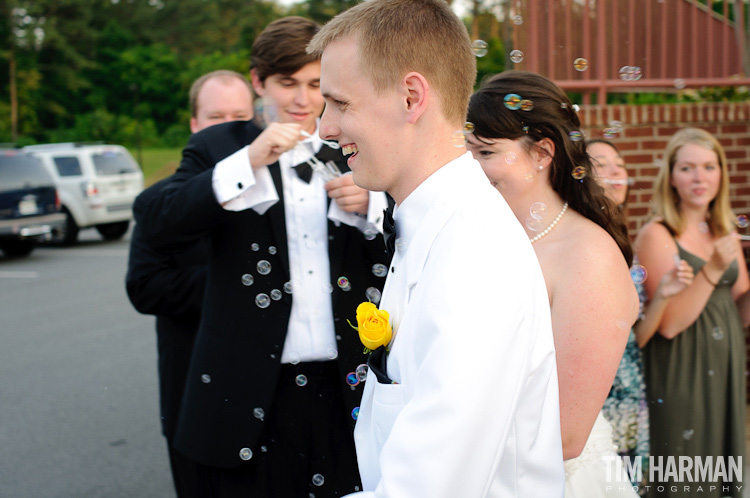 wedding at Midway Presbyterian Church