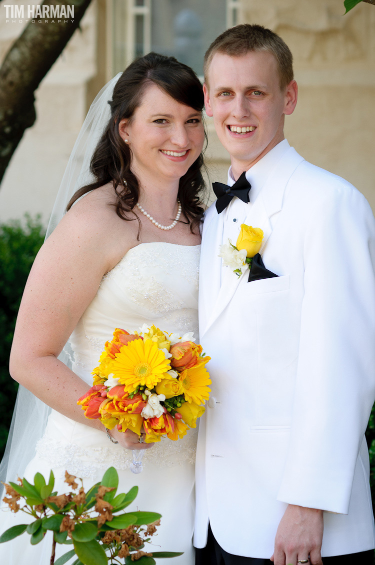 wedding at Midway Presbyterian Church