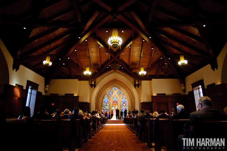 wedding at perimeter church chapel