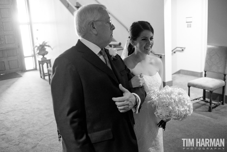 Wedding at Roswell United Methodist Church with reception following at Roswell Founders Hall