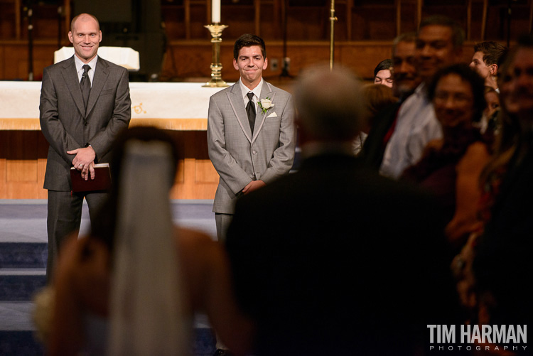 Wedding at Roswell United Methodist Church with reception following at Roswell Founders Hall