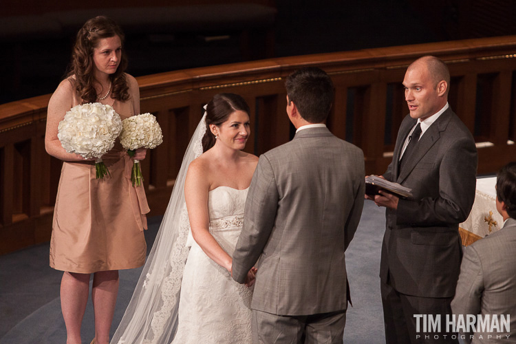 Wedding at Roswell United Methodist Church with reception following at Roswell Founders Hall