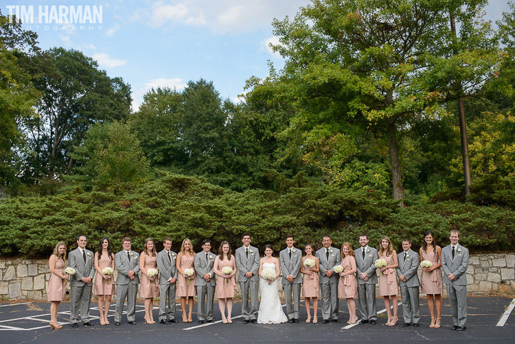 Wedding at Roswell United Methodist Church with reception following at Roswell Founders Hall