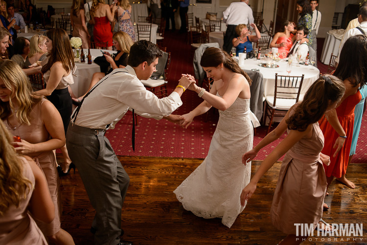 Wedding at Roswell United Methodist Church with reception following at Roswell Founders Hall