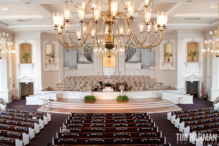 wedding at smoke rise baptist church in stone mountain