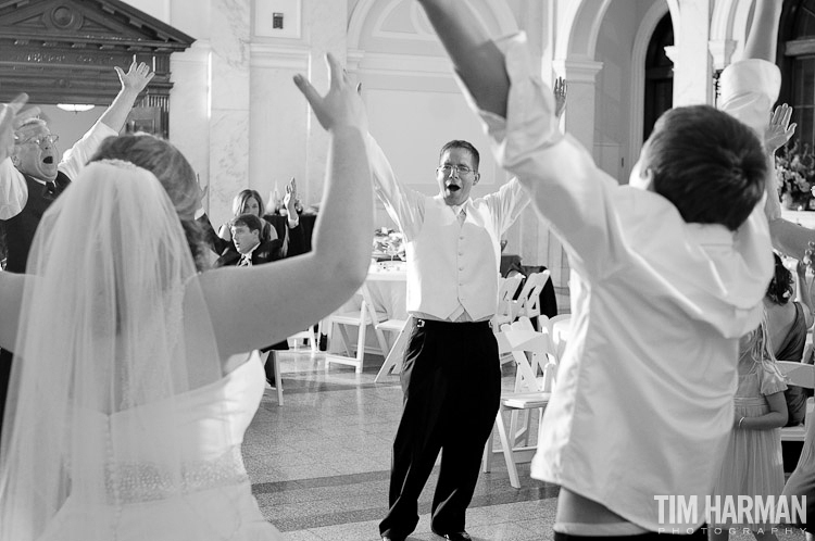 wedding at smoke rise baptist church in stone mountain