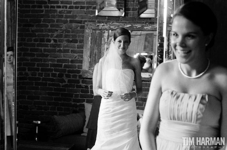 Wedding and reception at The Cotton Warehouse in Monroe, GA
