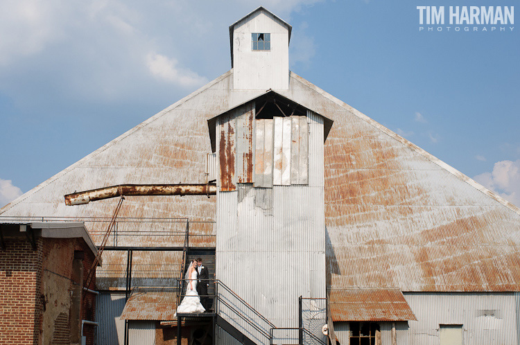 Wedding and reception at The Cotton Warehouse in Monroe, GA