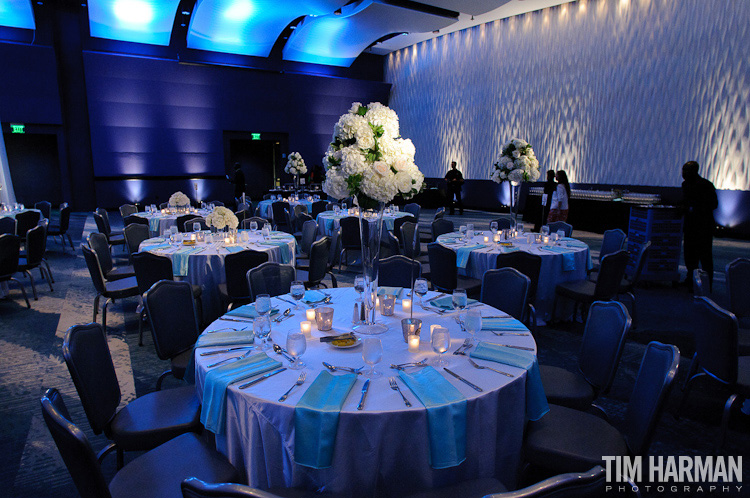 wedding ceremony reception georgia aquarium