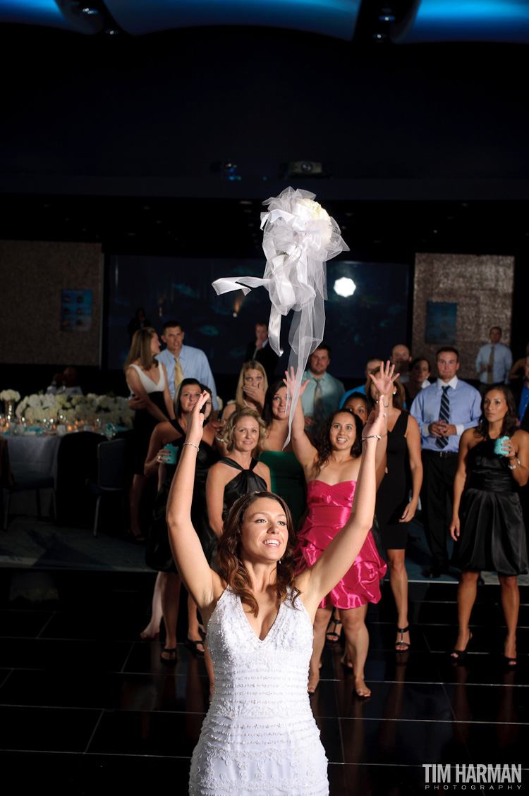 wedding ceremony reception georgia aquarium