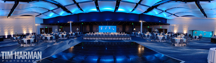 wedding ceremony reception georgia aquarium