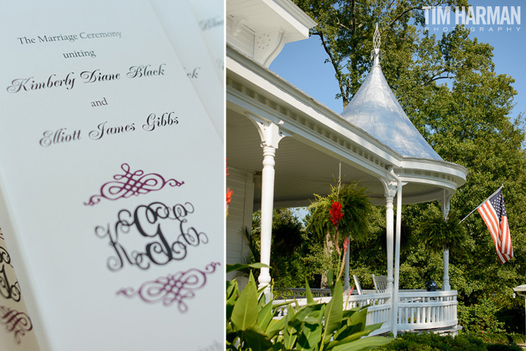 wedding ceremony and reception at the Higdon House Inn, Greensboro, GA