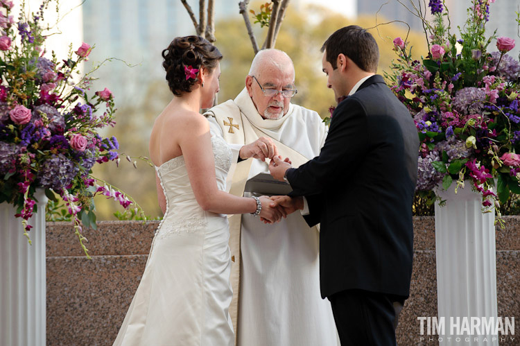 Wedding Ceremony and Reception at the Four Seasons Hotel in Atlanta, Terrace Level