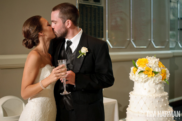 wedding reception at the Augusta Museum of History