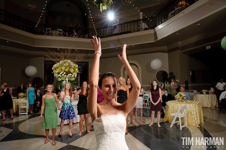 wedding reception at the Augusta Museum of History