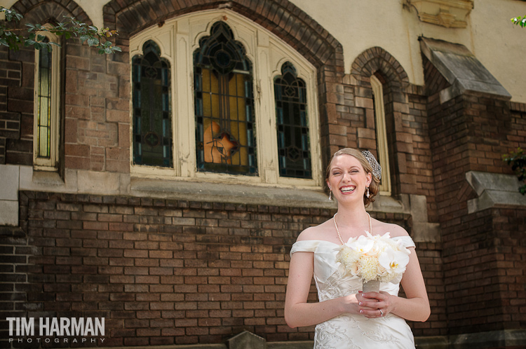 wedding and reception at St. Paul's Presbyterian Church in Atlanta, GA