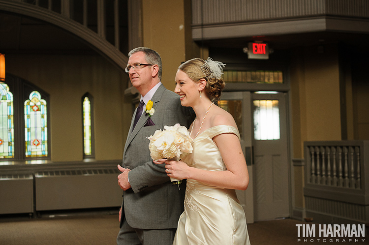 wedding and reception at St. Paul's Presbyterian Church in Atlanta, GA