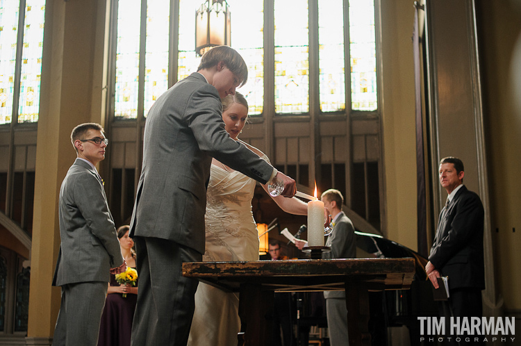 wedding and reception at St. Paul's Presbyterian Church in Atlanta, GA