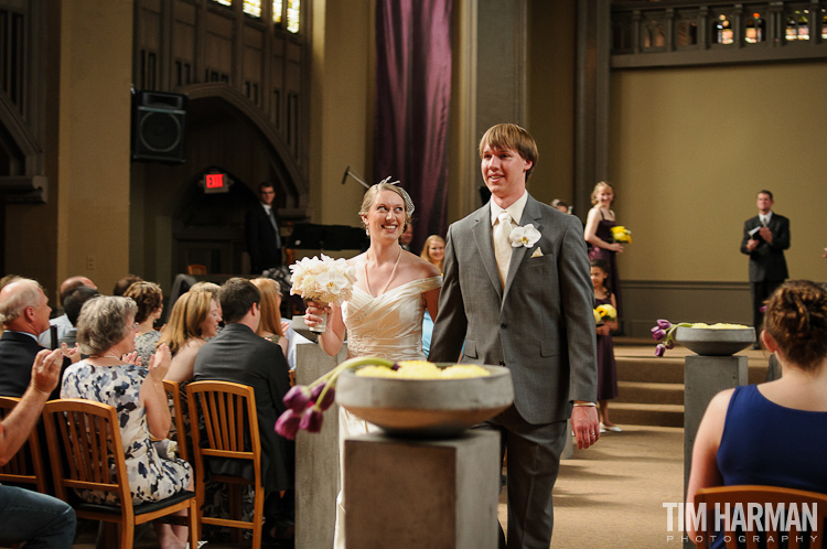 wedding and reception at St. Paul's Presbyterian Church in Atlanta, GA