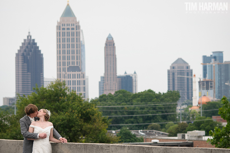 wedding and reception at St. Paul's Presbyterian Church in Atlanta, GA