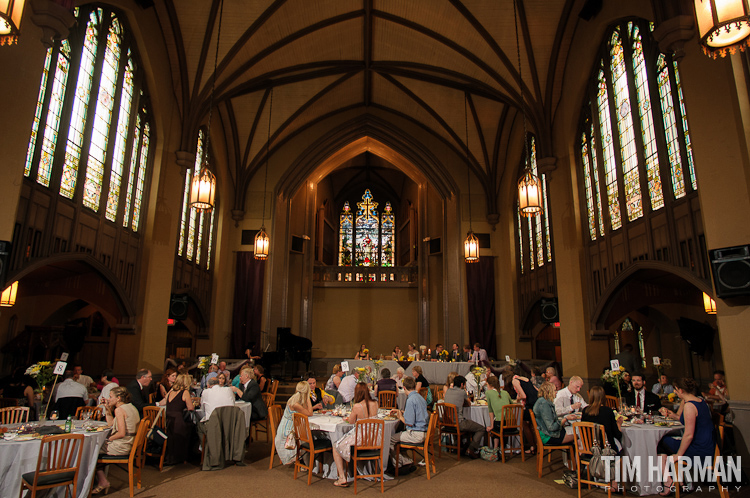 wedding and reception at St. Paul's Presbyterian Church in Atlanta, GA