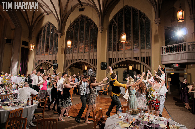 wedding and reception at St. Paul's Presbyterian Church in Atlanta, GA