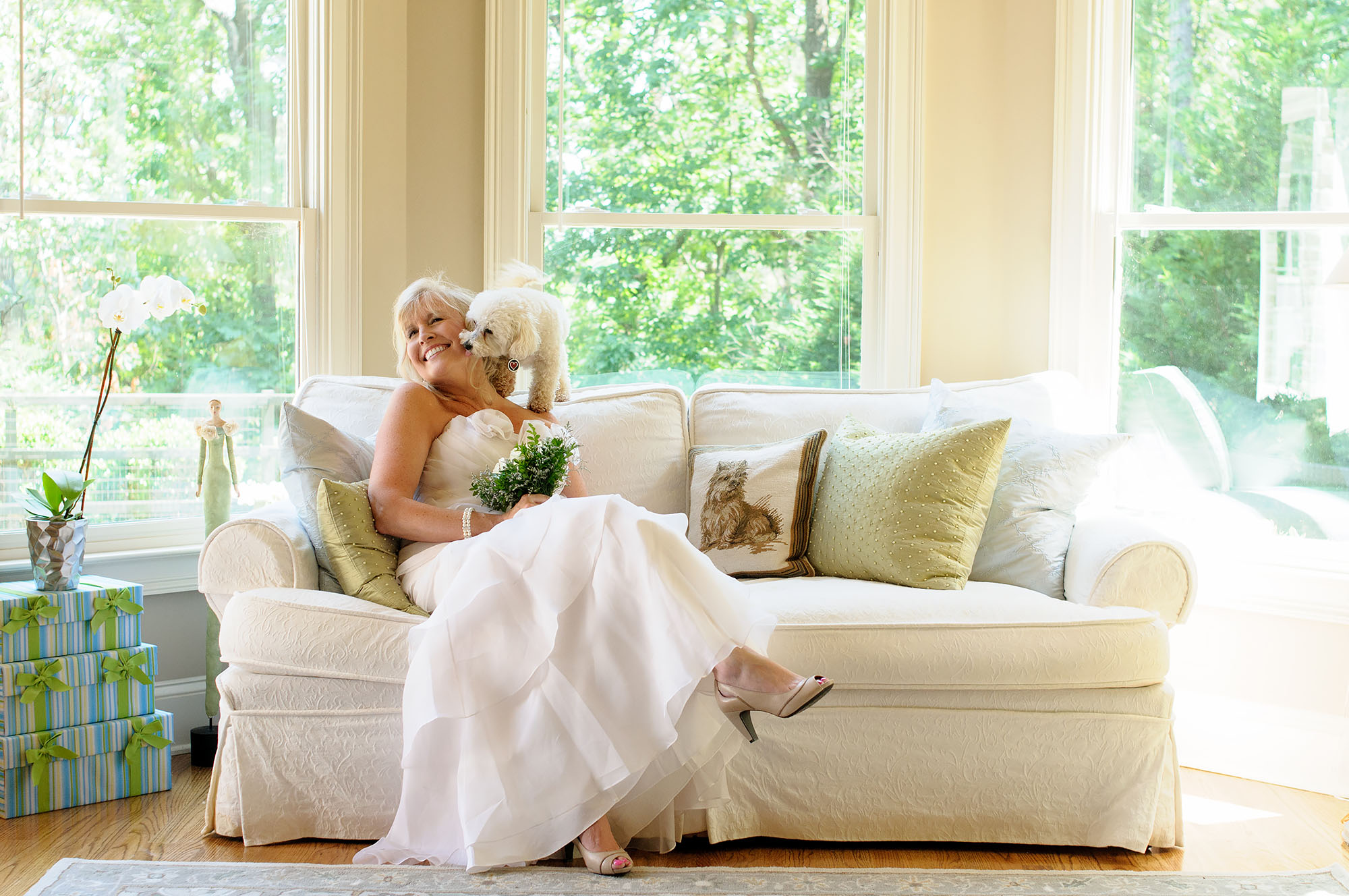 Jim and Jeanne | Wedding at Home | Reception at Cherokee Town Club | Atlanta, GA