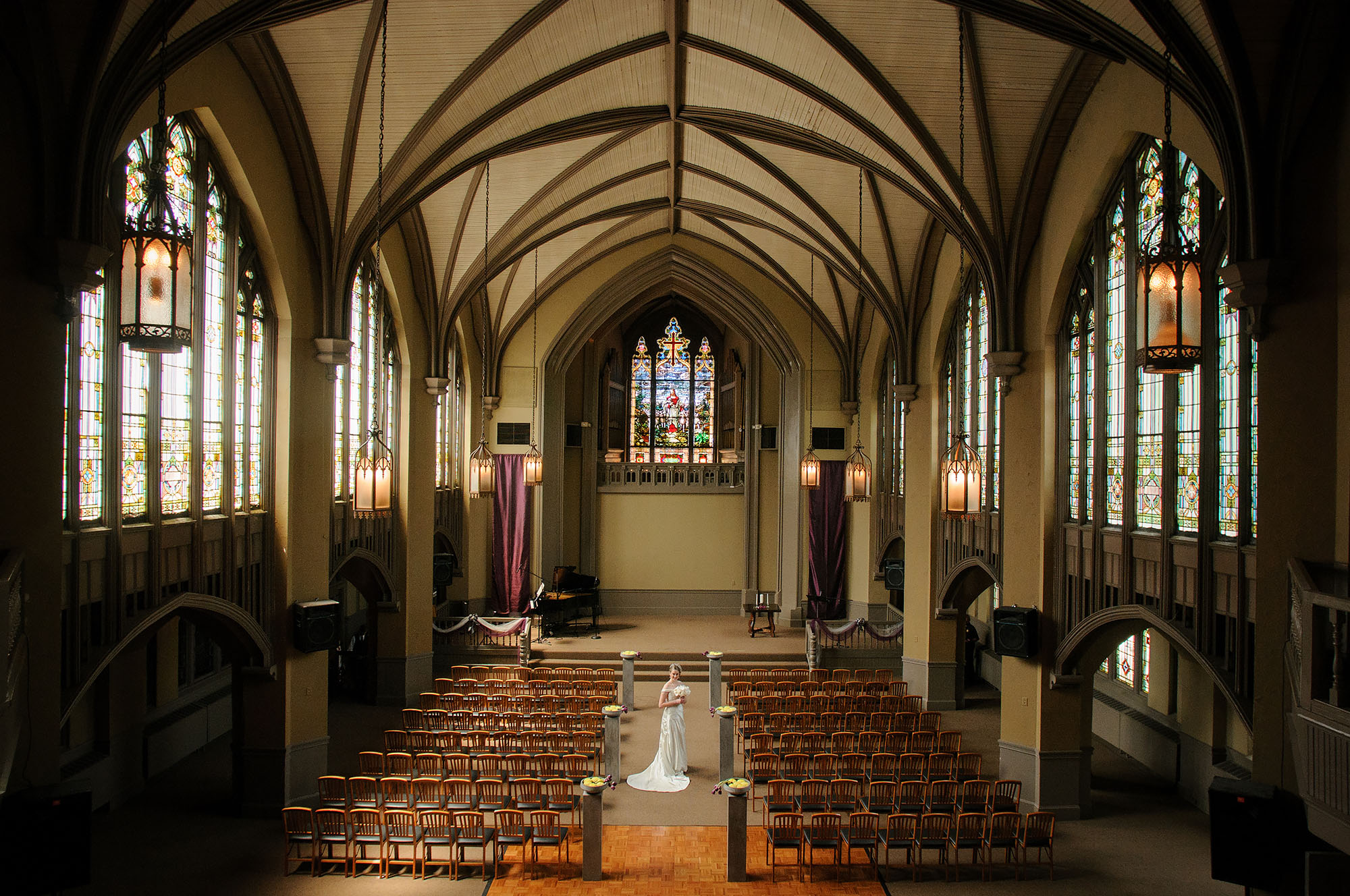 Daniel and Rachel | Wedding and Reception at St. Paul’s Presbyterian Church