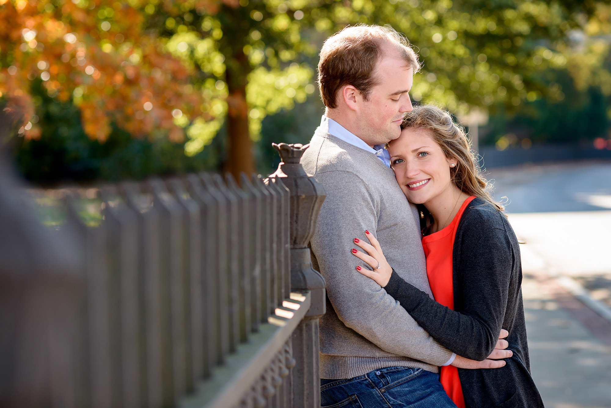 Jake and Cat | UGA North Campus Engagement Shoot | Athens, GA