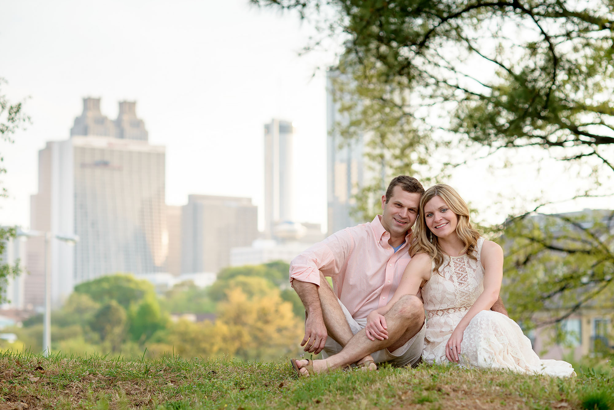 Kyle and Catie | Atlanta Engagement Shoot